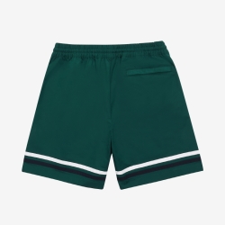 Fila Stripe Tape Half - Miesten Shortsit - TummanVihreä | FI-21283